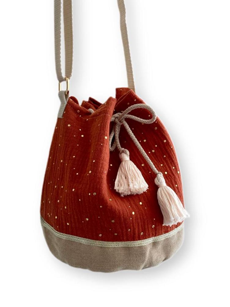 tasselbag BELLI glitter brick