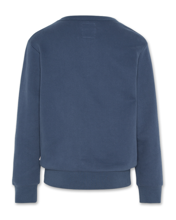 tom c neck sweater hill denim blue - 0