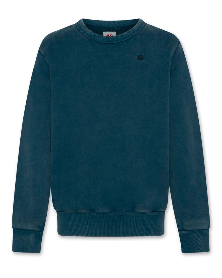 tom sweater logo petrol
