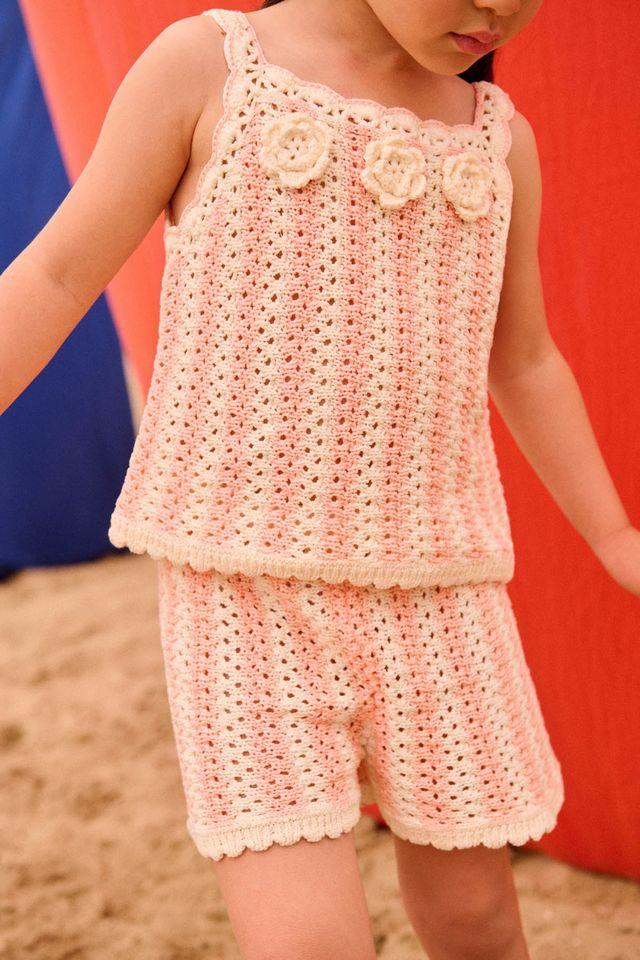 Top Larya pink stripes - 1