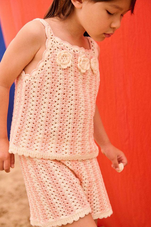 Top Larya pink stripes - 0