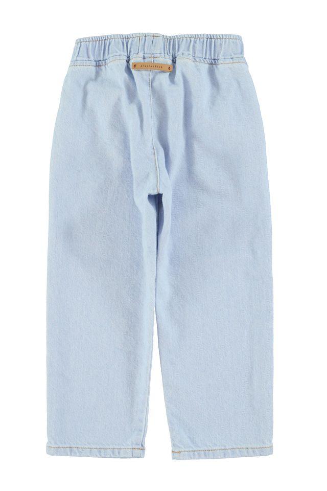 trousers light blue denim - 0
