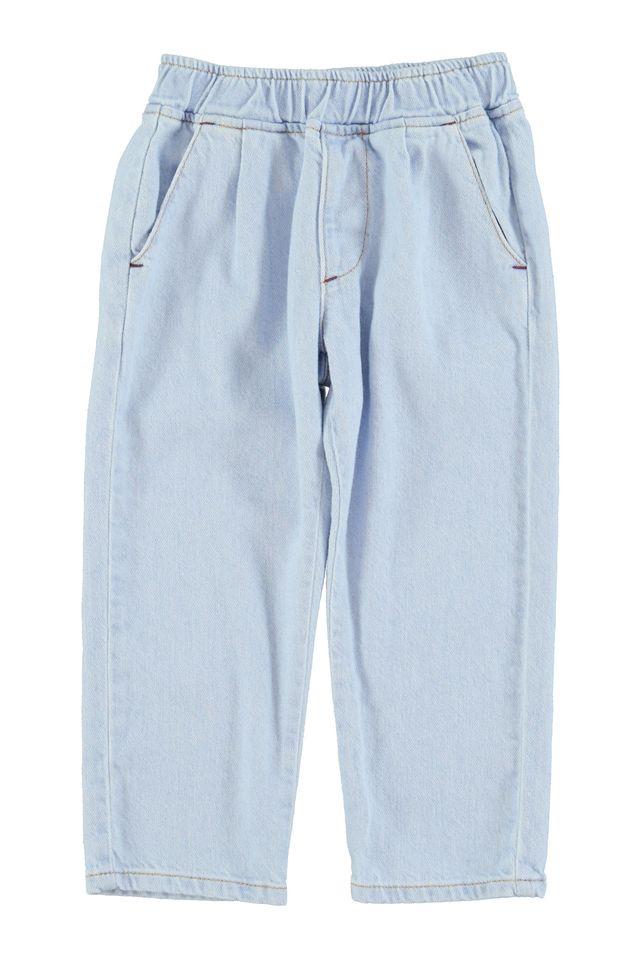 trousers light blue denim