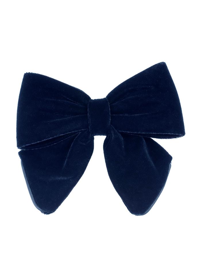 Velvet Bow navy