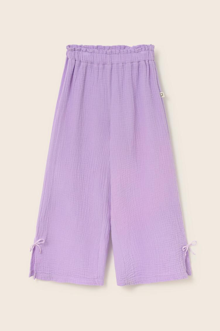 violet lavender-soft gauze cotton