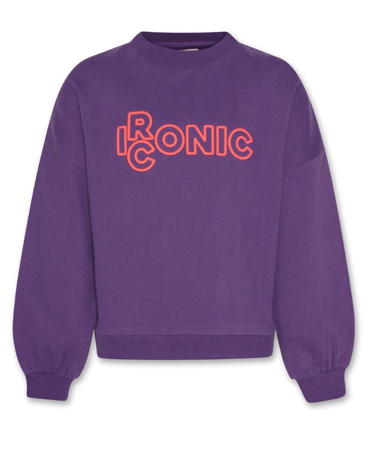 violeta sweater ironic purple