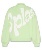violeta sweater splash light green