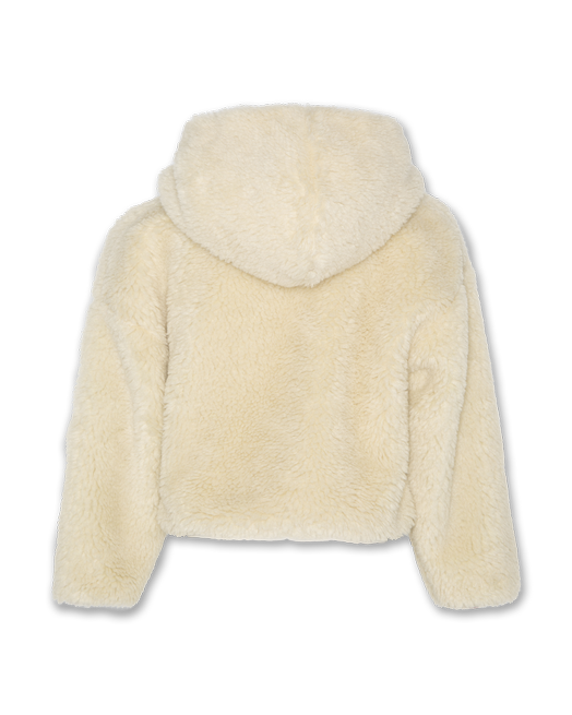 Viviane Hoody zip fur dark natural - 0