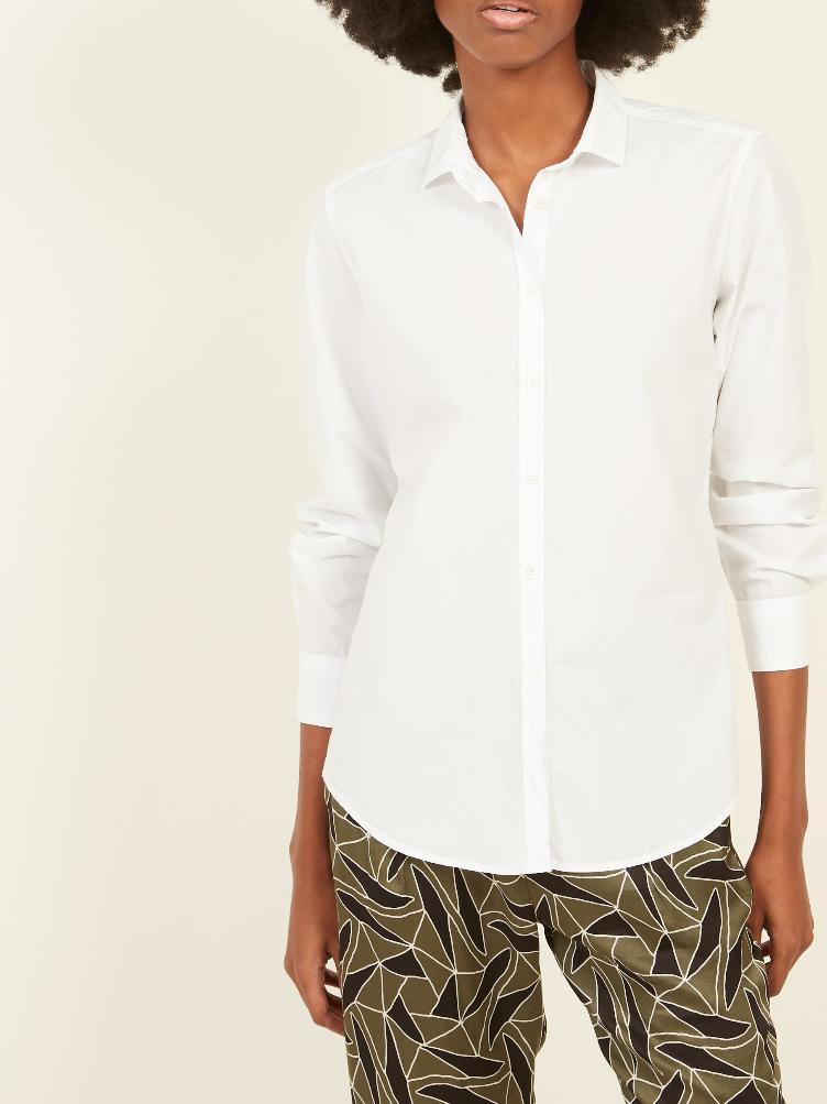 White Poplin Corazon shirt